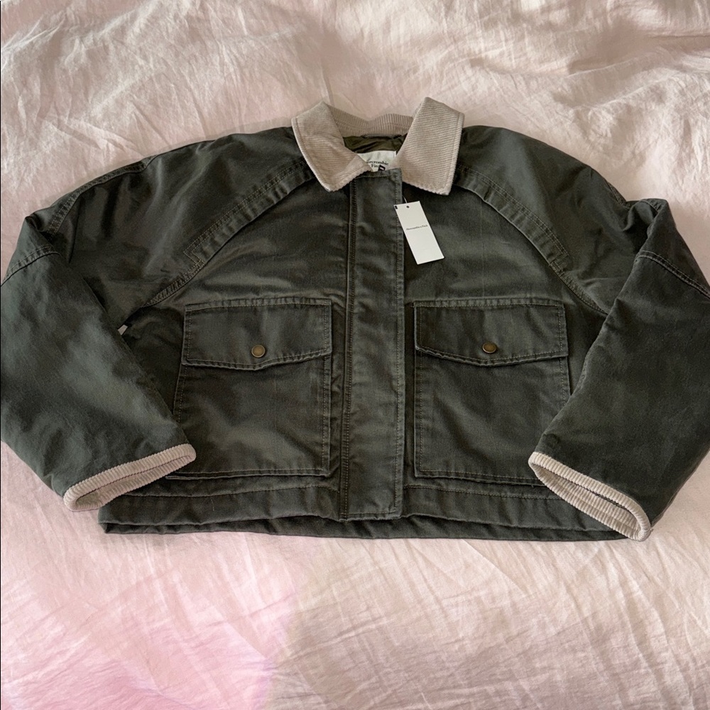 Abercrombie - Short Waxed Chore Jacket